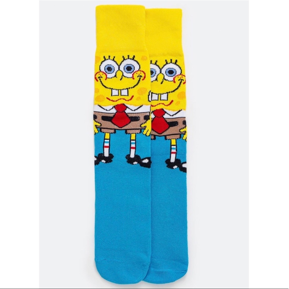 Sponge Bob Crew Socks